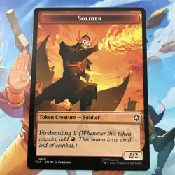MTG Avatar TOKEN Copy (#0002)Soldier #0011 PLAYSET X1 1X Regular NP - Image 2