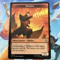 MTG Avatar TOKEN Copy (#0002)Soldier #0011 PLAYSET X1 1X Regular NP - Image 2