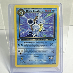 2000 Pokemon Team Rocket 1st Edition Dark Blastoise 20/82 Rare 25 Years Stored! - Image 1