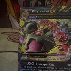 Pokemon M Tyranitar EX XY Ancient Origins 43/98 - Image 4