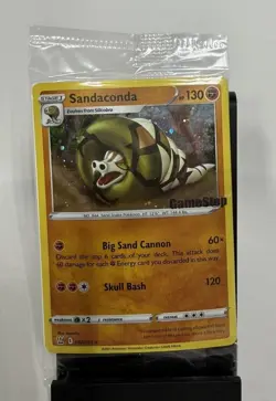 Pokemon TCG Sandaconda 082/163 GameStop Stamped SEALED Promo - Image 1