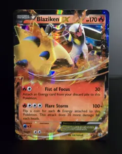 Pokemon TCG - BLAZIKEN EX - XY54 - FULL HOLO - BLACK STAR PROMO - XY (2015) - LP - Image 1