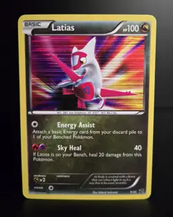Pokemon TCG - LATIAS - 9/20 - TINSEL HOLO - BW: DRAGON VAULT (2012) - HP - Image 1