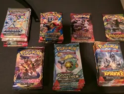 Pokemon Single Booster Packs - 37 Packs Of Prismatic, Destined Rivals, Etc. - Image 1