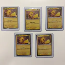 5 X-Pikachu 051 /162 Stamped 2026 Pokemon Day 30 Promo NEAR MINT CONDITIONS - Image 1