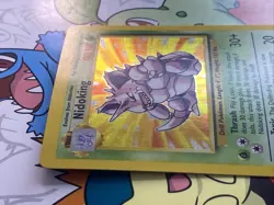 Pokemon TCG Nidoking Base Set Unlimited Holo 11/102 WOTC VTG 1999 MP - Image 3