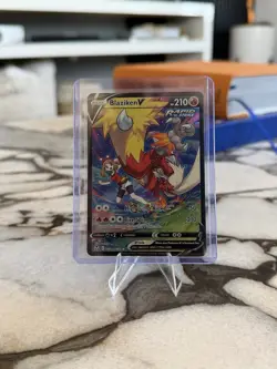 Pokemon TCG Blaziken VMAX Holo Ultra Rare TG14/TG30 Near Mint - Image 1