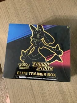 Pokemon Crown Zenith Elite Trainer Box Sword Shield - Factory Sealed - Image 1