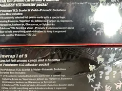 Sam’s Club Pokemon Prismatic Evolutions 2 Surprise Box’s & 2 Booster Bundles Lot - Image 5