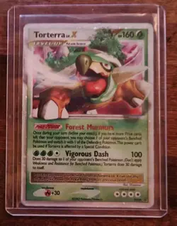 Torterra LV.X DP09 - Diamond & Pearl Black Star Promo - Holo Rare Pokemon - LP - Image 1