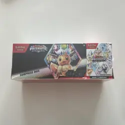 Pokemon Prismatic Evolutions Booster Bundle Surprise Box Eevee TCG - Image 1