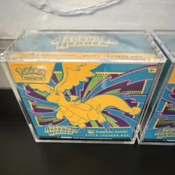 Pokemon Center Elite Trainer Box Mega Evolution Ascended Heroes 2x w/ Cases - Image 2