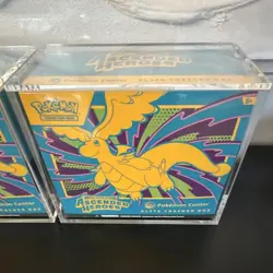 Pokemon Center Elite Trainer Box Mega Evolution Ascended Heroes 2x w/ Cases - Image 3