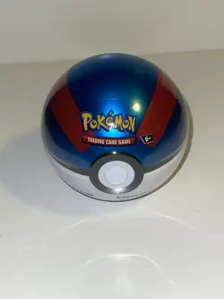 Pokemon TCG: Poke Ball Pokeball Tin - 2024 - 3 Booster Packs Factory Sealed - Image 1