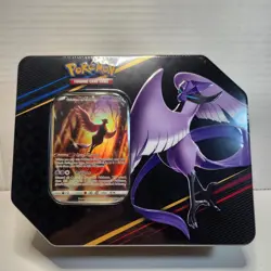 Pokemon TCG Crown Zenith Galarian Tin Articuno Sealed 820650851940 - Image 1