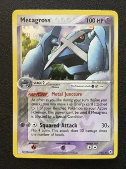 Metagross 11/101 Reverse Holo Pokemon Hidden Legends Rare GREAT CONDITION - Image 1