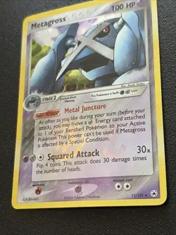 Metagross 11/101 Reverse Holo Pokemon Hidden Legends Rare GREAT CONDITION - Image 2