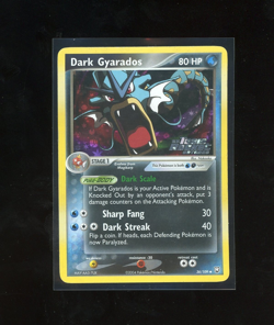 2004 Pokemon EX Team Rocket Returns Dark Gyarados Reverse Holo Foil 36/109 - Image 1