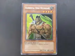 Yugioh - Elemental Hero Wildheart EHC2-EN003 Secret Rare Limited Edition - Image 1