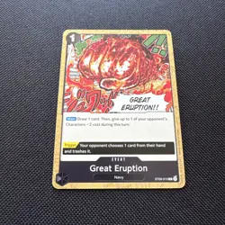 One Piece TCG ST06-015 Great Eruption Absolute Justice- [ST-06] - Image 1
