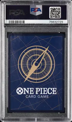 2023 ONE PIECE JPN OP03-PILLARS OF STRENGTH MANGA ALTERNATE ART SOGEKING PSA 10 - Image 2