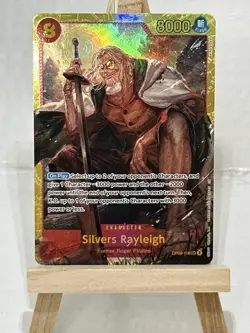 Silvers Rayleigh OP08-118 Two Legends Foil One Piece TCG PRB-02 🔥 GOLD FOIL! - Image 2