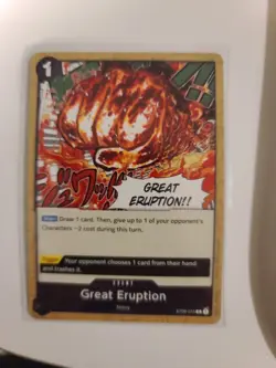 One Piece TCG ST06-015 Great Eruption Absolute Justice- [ST-06] - Image 1
