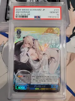PSA 10 Anchorage AZL/S119-111 SR Azur Lane Weiss Schwarz Japanese Foil - Image 1