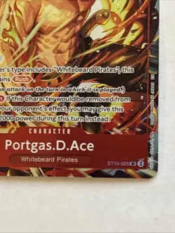Portgas.D.Ace (Illustration Box Vol.5) ST15-005 One Piece Promotion Cards Foil - Image 4