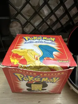 23K Gold Plated CHARIZARD Trading Card 1999 Burger King Pokemon Ball Red - Image 2