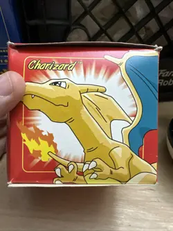 23K Gold Plated CHARIZARD Trading Card 1999 Burger King Pokemon Ball Red - Image 4