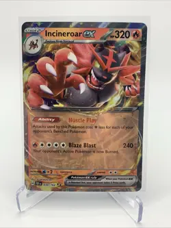 Incineroar EX | 034/162 | Temporal Forces | HOLO | MINT | Pokemon Card - Image 2