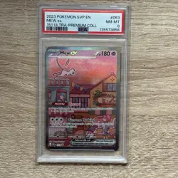 Mew ex 053 Sv: Scarlet & Violet Promo Cards Holo - PSA 8 - Image 1