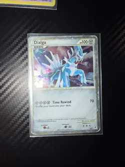 Dialga Pokemon Trading Card Game Basic 100 HP Time Rewind - Image 1