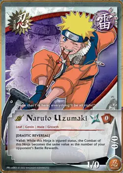 Naruto Uzumaki - PR-US001 - Common - 1st Edition Promo Cards NM/LP - Naruto - Image 1