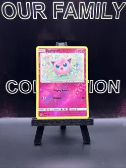 Jigglypuff Reverse Holo Foil Rare Hidden Fates 2019 41/68 - NM Pokemon TCG Card - Image 1