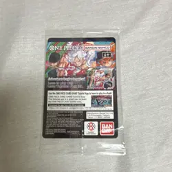 ONE PIECE Monkey D. Luffy College Basketball US Voyage Card - SEALED - Image 2