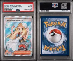 Lillies Determination 169/132 Ultra Rare Mint Condition PSA 9 Pokemon Card - Image 3