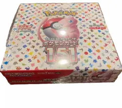 Pokemon Card 151 Scarlet & Violet Booster Box Sv2a Sealed With Shrink from Japan - Image 1