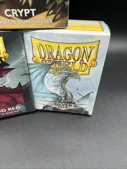 DRAGON SHIELD PROTECTIVES SLEEVES, NEW / SEALED LOT OF 3 - Image 4