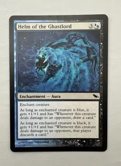 Helm of the Ghastlord x1 MTG Shadowmoor 1x Magic Excellent Light Play EX LP - Image 1