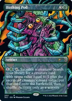 Birthing Pod BORDERLESS - 2011 - Secret Lair 30th Anniversary Countdown MTG - Image 1