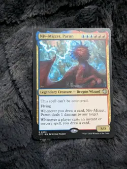 MTG Niv-Mizzet, Parun (235/396) Outlaws of Thunder Junction Commander LP - Image 1