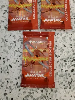 Magic The Gathering X Avatar MTG Collector Booster Pack Lot 3x New Sealed - Image 2