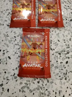 Magic The Gathering X Avatar MTG Collector Booster Pack Lot 3x New Sealed - Image 3