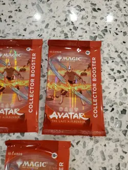 Magic The Gathering X Avatar MTG Collector Booster Pack Lot 3x New Sealed - Image 5