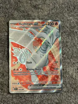 Pokemon TCG Reshiram ex 158/086 SV11W: White Flare Full Art Ultra Rare Holo - Image 1