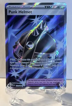 Punk Helmet 121/94 Pokemon Tcg Trainer Card Phantasmal Flames Holo English 2025 - Image 1