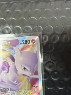 Pokemon TCG Mewtwo VSTAR Holo Ultra Rare 031/078 Pokemon Go Nm/Lp - Image 3