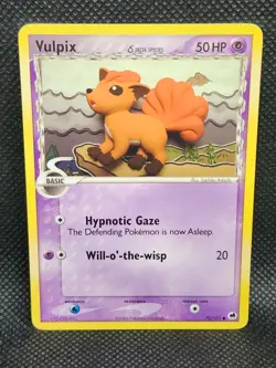 Pokemon Vulpix Ex Dragon Frontiers 70/101 NM Condition - Image 1